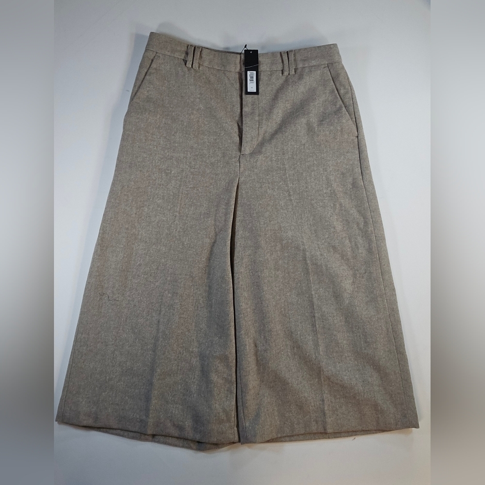 J Crew Wide Leg Sailor Style Pants Size 14 Textured Womens Pants NWT